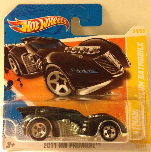Hot Wheels - Arkham Asylum Batmobile  - 2011 HW Premiere