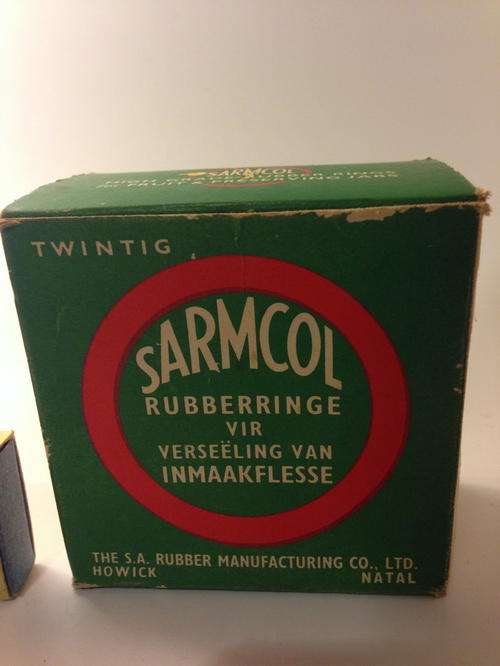 Box of 20 rubber seals for Consol  preserving bottles - Made in Howick Natal