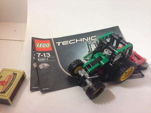 Genuine Lego Tractor (with instruction booklet) - No Box- See pictures for condition