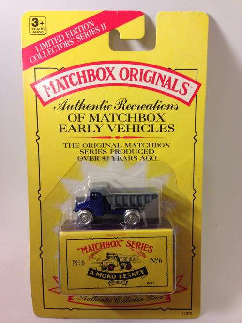 Matchbox - Euclid Dump Truck - Matchbox Originals 1993