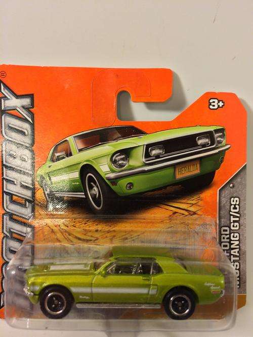 Matchbox - 1968 Ford Mustang GT/CS - On short card