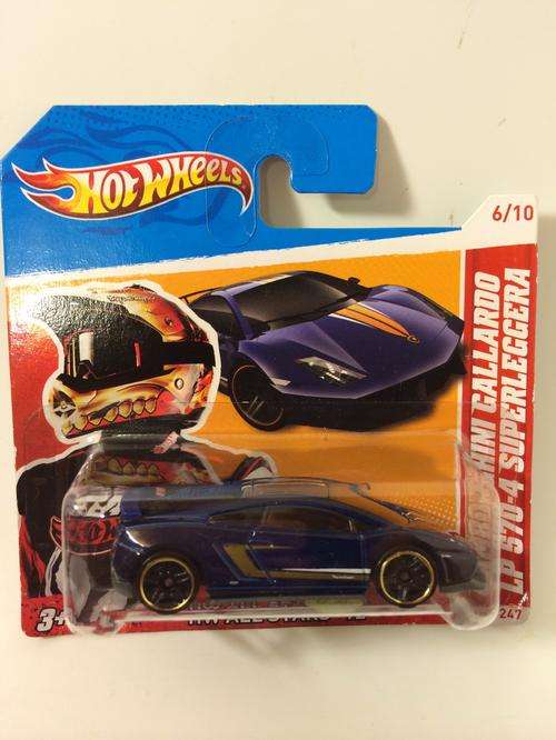 Hot Wheels Lamborghini Gallardo LP 570-4 Superleggera 2012 HW All Stars- Mint on Short Card