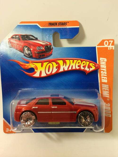 Hot Wheels Chrysler HEMI 300C 2009 Track Stars #07   - Mint on Short Card