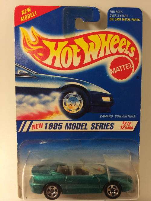 Hot Wheels - Camaro Convertible  - 1995 Hot Wheels #08