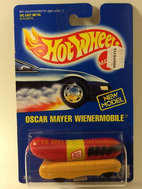 Hot Wheels - Oscar Meyer Weinermobile  - 1993 Hot Wheels