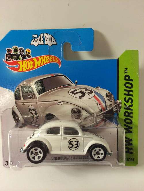 Hot Wheels Volkswagen Beetle 2014 Hot Wheels HW All Stars Herbie The Love Bug - Mint on Short Card