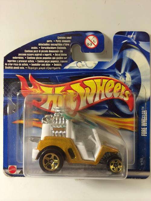 Hot Wheels - Fore Wheeler Golf Kart - 2002 Hot Wheels #127