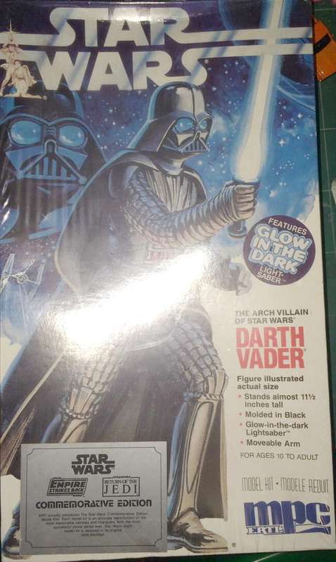 MPC - Star Wars Darth Vader Figure - Factory Sealed Scale Model Kit