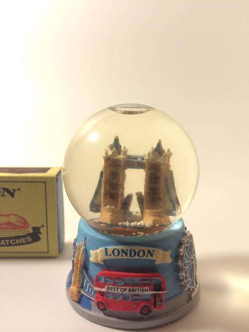 Small Snow Globe Glass - London - Best of British