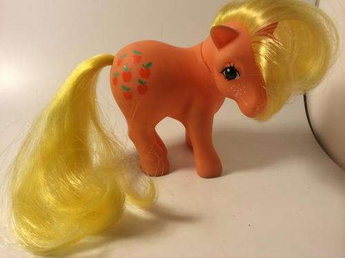 1983 My Little Pony - Applejack - Made in Hong Kong - See pictures for condition