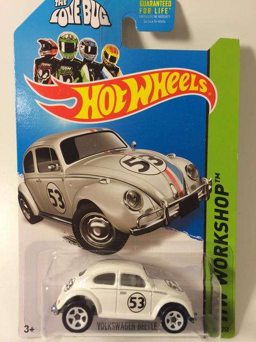 Hot Wheels Volkswagen Beetle 2014 Hot Wheels HW Workshop All Stars Herbie The Love Bug