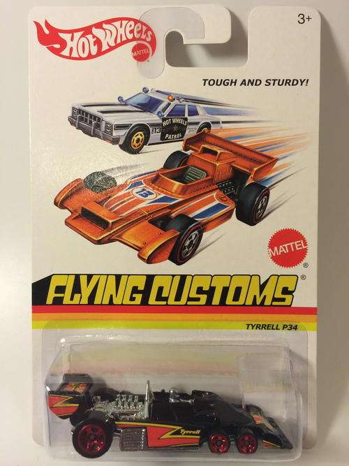 Hot Wheels - Tyrrell P34 Six Wheeler - 2013 Flying Customs Series