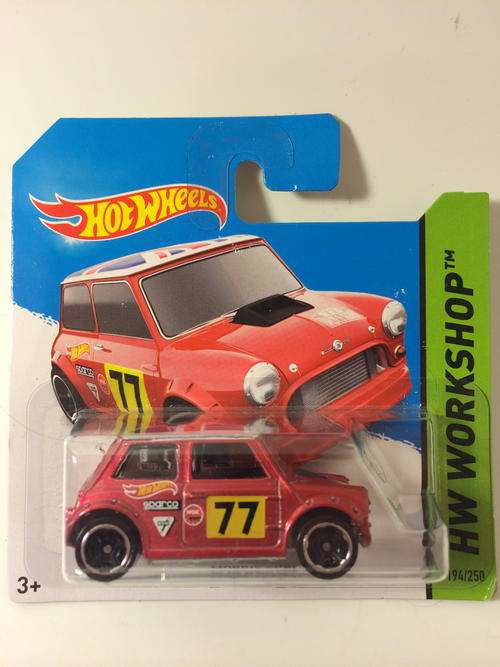 Hot Wheels Morris Mini - 2014 Hot Wheels HW Workshop All Stars