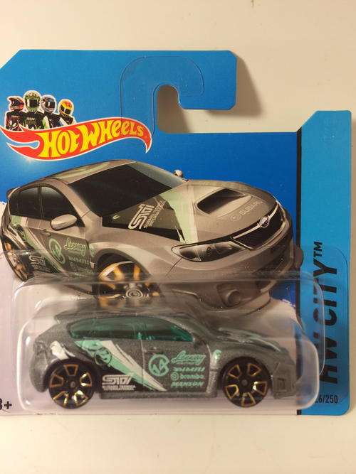 Hot Wheels Subaru WRX STI 2014 Hot Wheels HW City Night Burnerz Treasure Hunt
