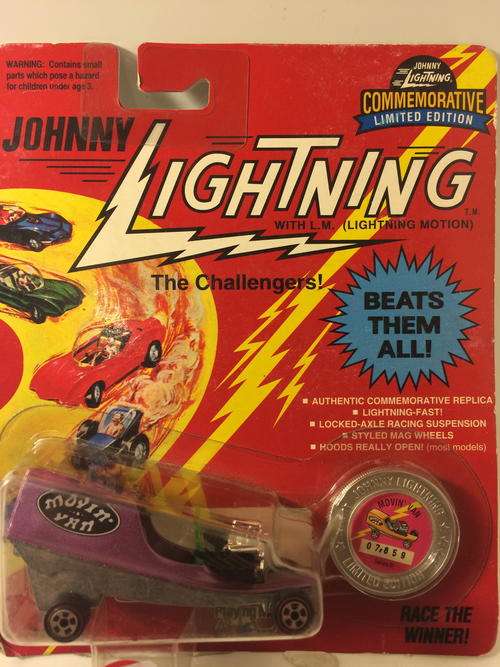 Johnny lightning - Movin Van - LTD Edition