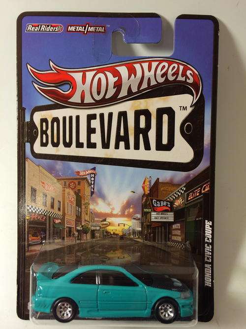 Hot Wheels - Honda Civic Coupe - 2012 Hot Wheels Boulevard Big Hits