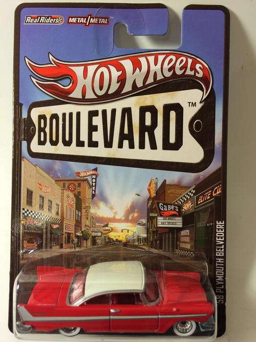 Hot Wheels - 58 Plymouth Belvedere - 2013 Hot Wheels Boulevard