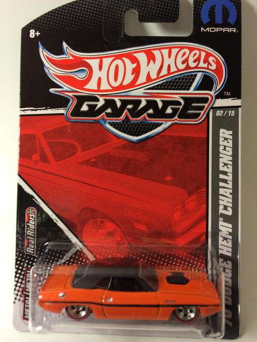 Hot Wheels - 70 Dodge Hemi Challenger - 2011 Hot Wheels Garage Mopar Series 02/15