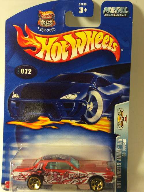 Hot Wheels - 68 Cougar - 2003 Hot Wheels Anime Series #03