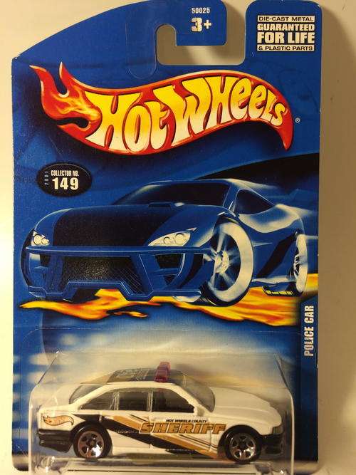 Hot Wheels - Police Car  - 2001 Hot Wheels #149