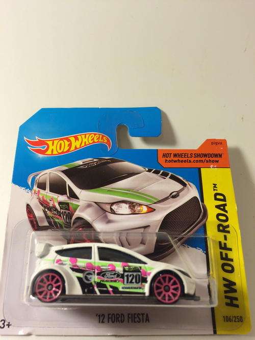 Hot Wheels - 12 Ford Fiesta - 2014 Hot Wheels HW Off-Road Road Rally Treasure Hunt
