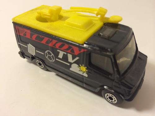 Matchbox - Tv News Truck - Action TV - Matchbox - Loose - See picture for condition