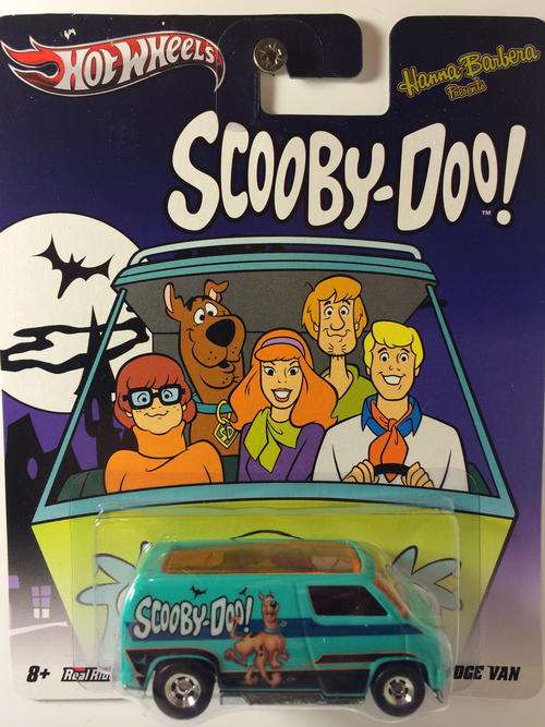 Hot Wheels - Custom '77 Dodge Van - 2012 Hanna-Barbera Hot Wheels Nostalgia Series Scooby Doo