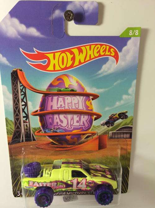 Hot Wheels - Toyota Offroad Truck - 2014 Hot Wheels Easter Walmart Exclusive