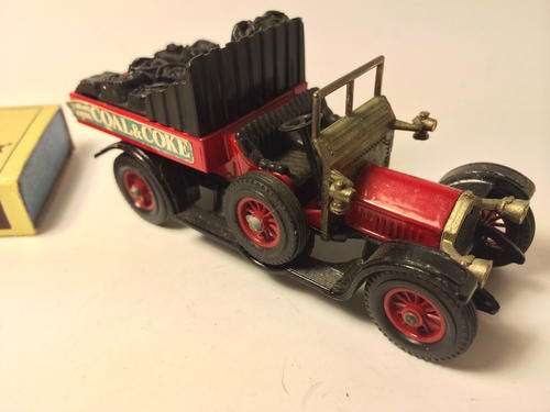 Matchbox - Ford Crossley (Evans Coal and Coke) - Loose - See picture for condition