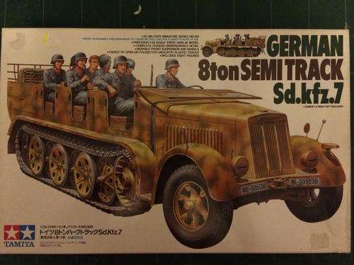 Tamiya - German 8ton Semi Track Sd.kfz.7 - Scale 1/35