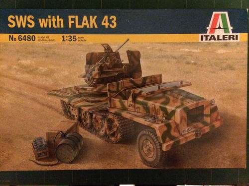 Italeri - SWS With FLAK 43 - Scale 1/35