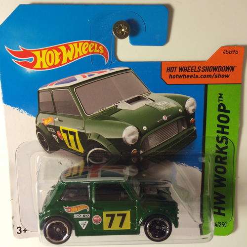Hot Wheels Morris Mini - 2014 Hot Wheels HW Workshop All Stars