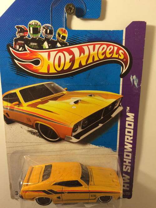 Hot Wheels - 73 Ford Falcon XB - 2013 Hot Wheels HW Showroom Garage