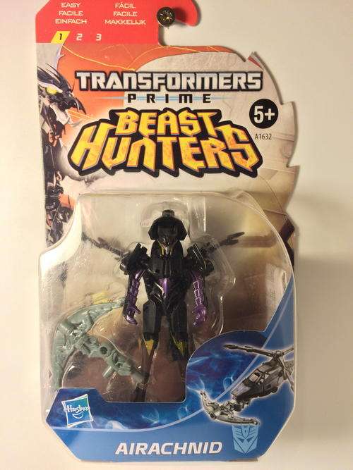 Hasbro - Transformers Prime Beast Hunters - Airachnid - On Blister Packaging