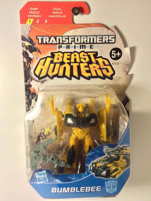 Hasbro - Transformers Prime Beast Hunters - Bumblebee - On Blister Packaging
