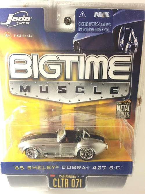 Jada - Silver - 65 Shelby Cobra - Jada Bigtime Muscle