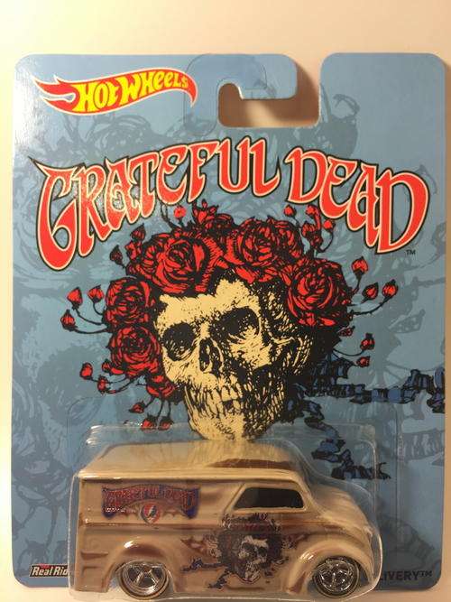 2014 Grateful Dead Hot Wheels Pop Culture Series  - Dairy Delivery - Brown - Long Card