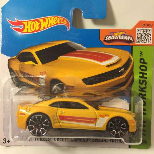2015 Hot Wheels Workshop Muscle Mania  - 13 Hot Wheels Chevy Camaro Special Edition - Carded