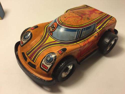 UNKNOWN - Tin Car  - Misc - Orange - Loose