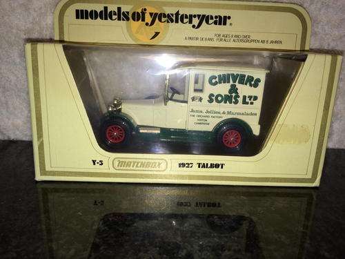 Matchbox- Models of Yesteryear - Y-5 1927 Talbot