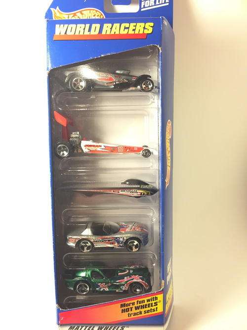 Hot Wheels -1999 Hot Wheels 5 Pack - Black - 5-PK