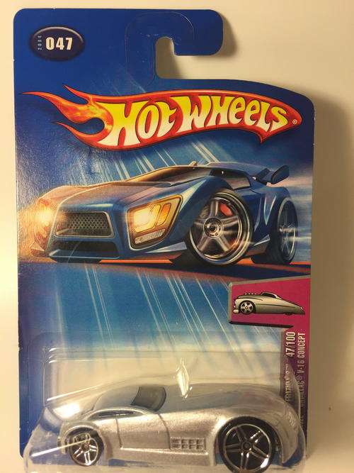 Hot Wheels - Hardnoze' Cadillac V-16 Concept - 2004 First Editions #47  - Silver - Long Card