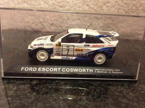 1:43 Rally Car in display case - FORD ESCORT COSWORTH