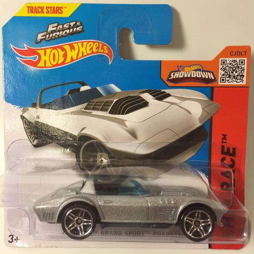 HW - Corvette Grand Sport Roadster - 2015 Hot Wheels HW Race Fast and Furious Track Aces New Casting