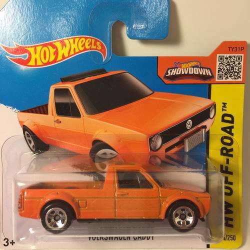HW - Volkswagen Caddy - 2015 Hot Wheels HW Off-Road HW Hot Trucks New Casting  - Orange - Carded
