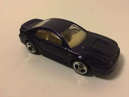 HW - 99 Mustang - 1999 First Editions #2  - Purple - Loose