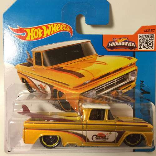 HW - Custom '62 Chevy - 2015 Hot Wheels HW City Surf Patrol  - Orange - Carded