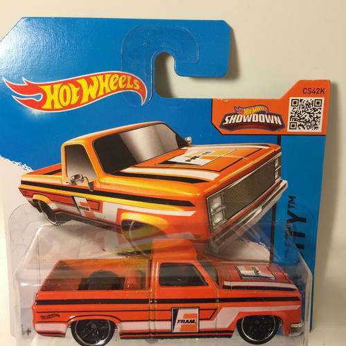 HW - 83 Chevy Silverado - 2015 Hot Wheels HW City HW Performance  - Orange - Carded