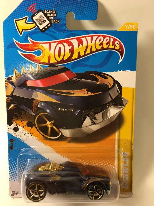 Hot Wheels - Growler - 2012 New Models - Brown - Long Card