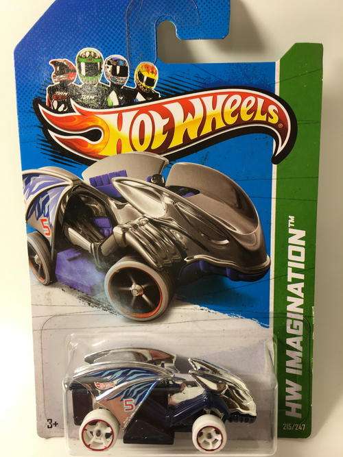 Hot Wheels - Vampyra  - 2012 Hot Wheels Thrill Racers - Chrome - Long Card